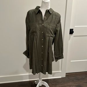 NWT Umgee Olive Dress Sz M